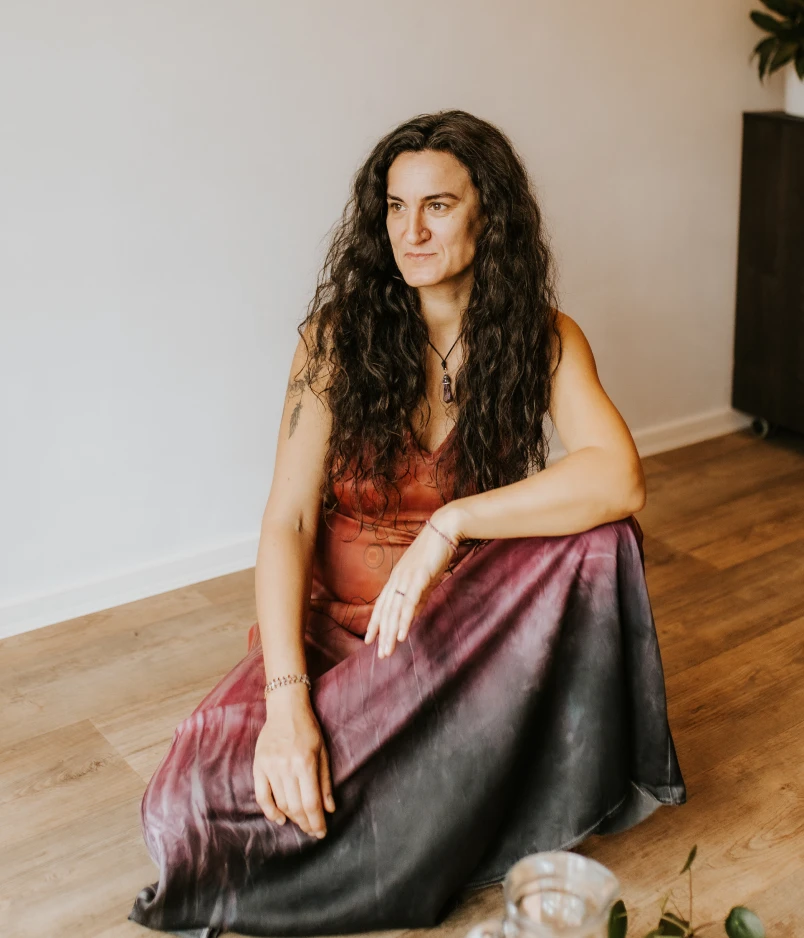 Milada Chlebinová při práci